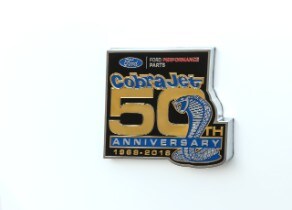50th Anniversary Mustang Cobra Jet Badge